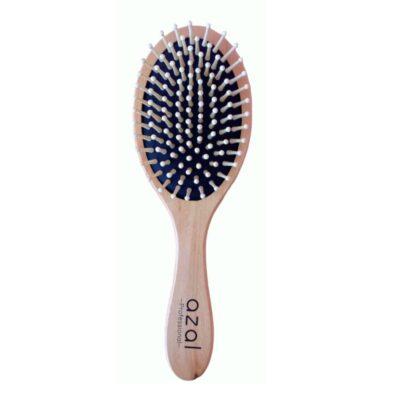 AZAL Brosse en Bois Ovale
