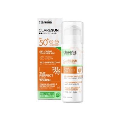 Clarenia Claresun Ecran Gel- Toucher Sec SPF50+