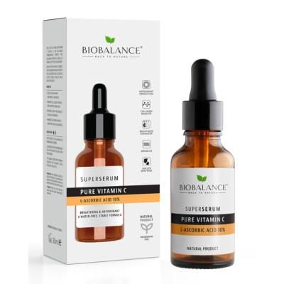 Biobalance Pure Vitamin-C L-Ascobic Acid 10%