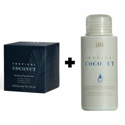 Lana Brasiles Kit Soin lissant Tropical Coconut