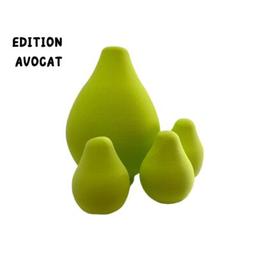 Azal Lot De 4 Éponges Fruit Avocat