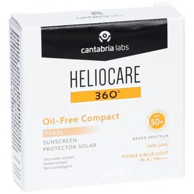 Heliocare Oil-Free Compact Fond de Teint Compact Poudré Pearl SPF50+