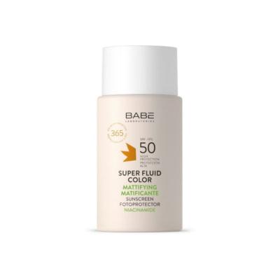 Babé Super Fluid Color Matifiant SPF50