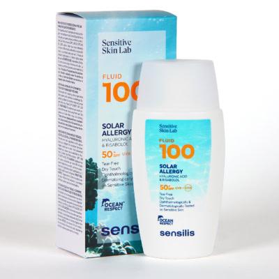 Sensilis Fluide 100 Allergie Solaire Aqueuse Ultrafluide SPF50+
