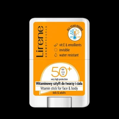 Lirene Stick Vitaminé pour Visage Corps SPF50+ 15g