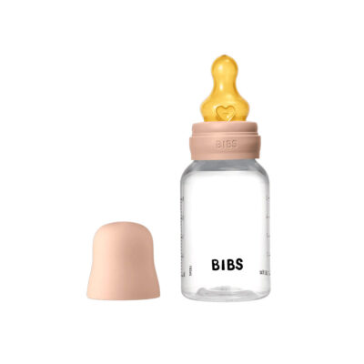 Bibs Biberon Rond en Latex Slow Flow 0M+
