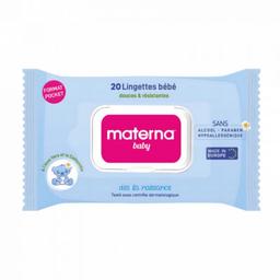 Materna Lingettes Bebe 20 pcs