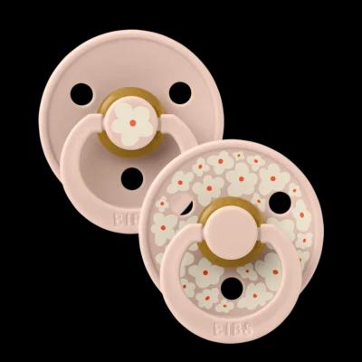 BIBS Studio Colour 2 Sucettes Taille 1 Jasmine Blush Mix 0 à 6 Mois