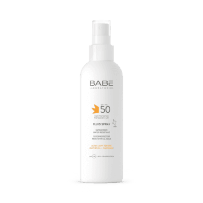 Babe Fluid Spray Solaire Résistant à l’Eau SPF50