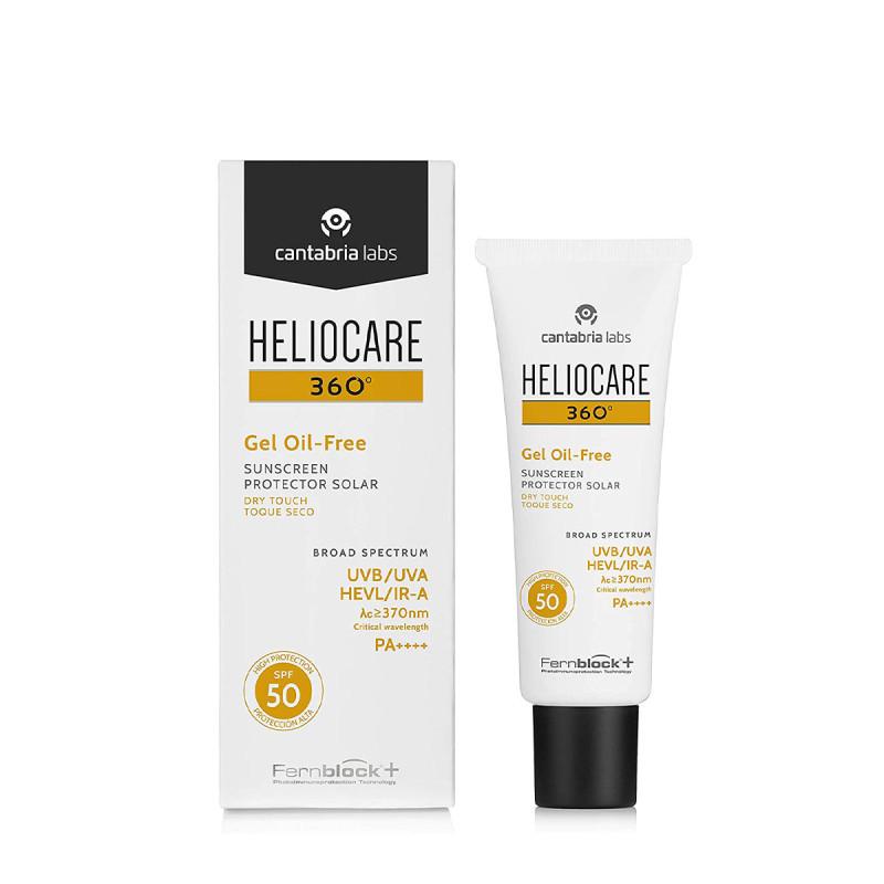 Heliocare 360° Ecran Solaire Toucher Sec Spf50 Gel Oil-Free