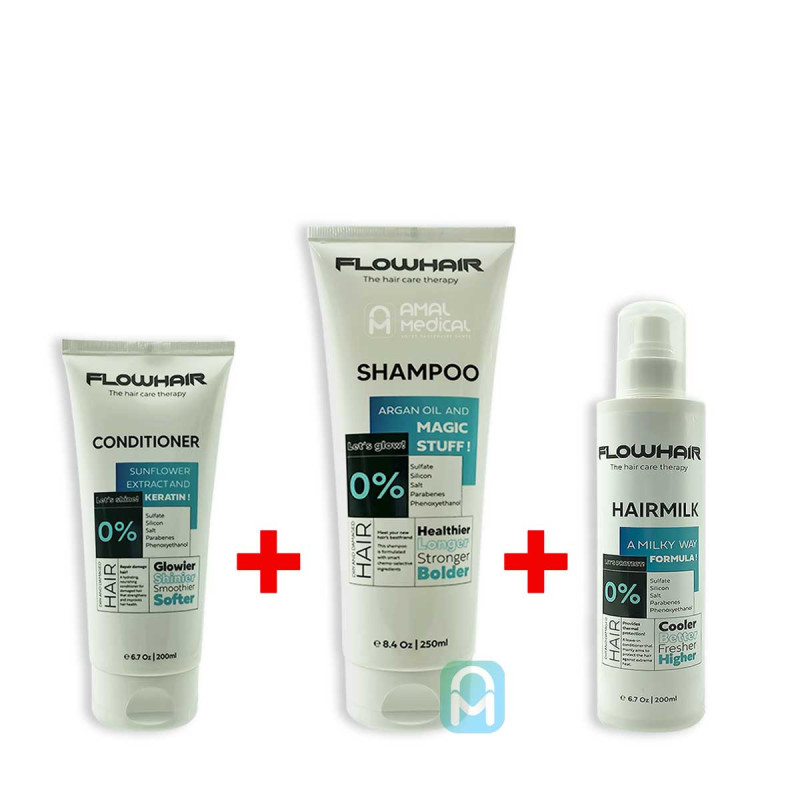 Flowhair Shampoing 2en1 Conditioner & Mask Lotion