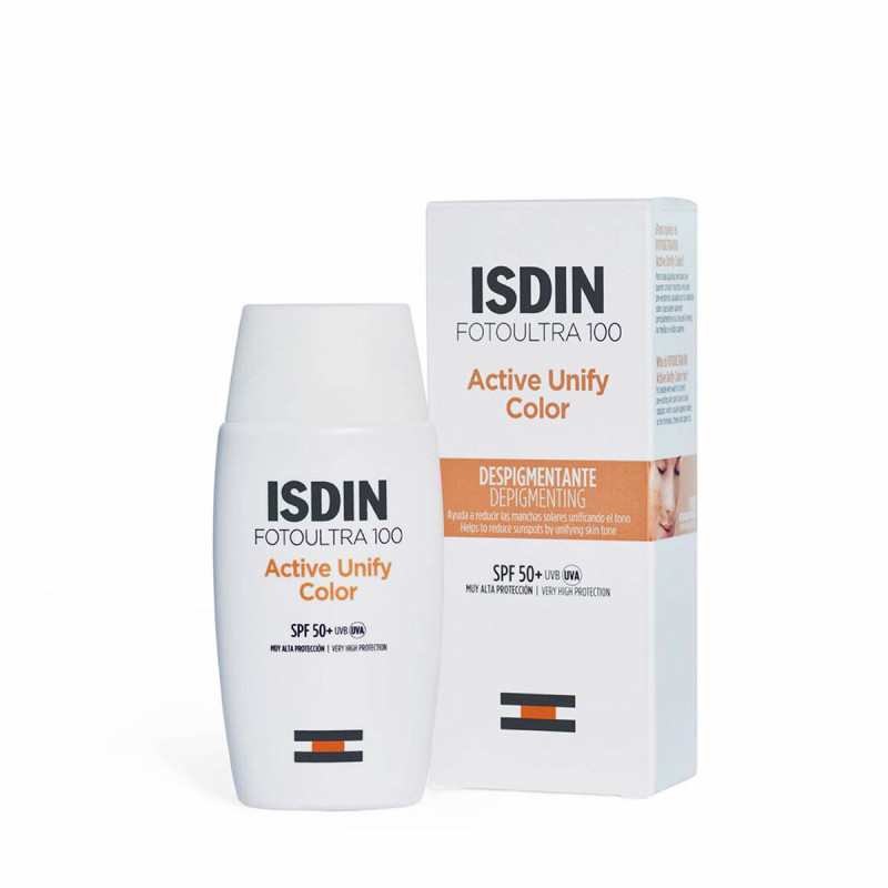ISDIN FotoUltra 100 Active Unify Color Écran Solaire Teinté Spf50+