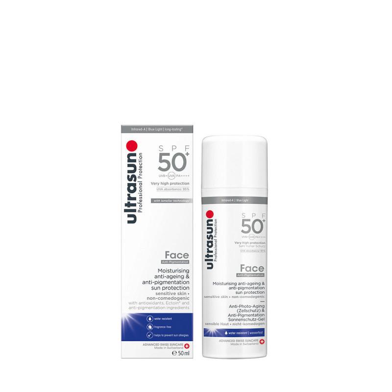 Ultrasun Face Ecran Solaire Anti-Âge & Anti-Pigmentation SPF50+
