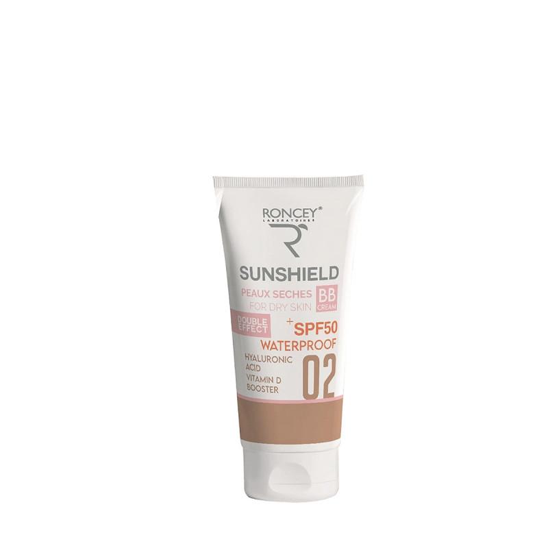 Roncey Sunshield Solaire Teinté SPF50+ Pour Peaux Sèches 02