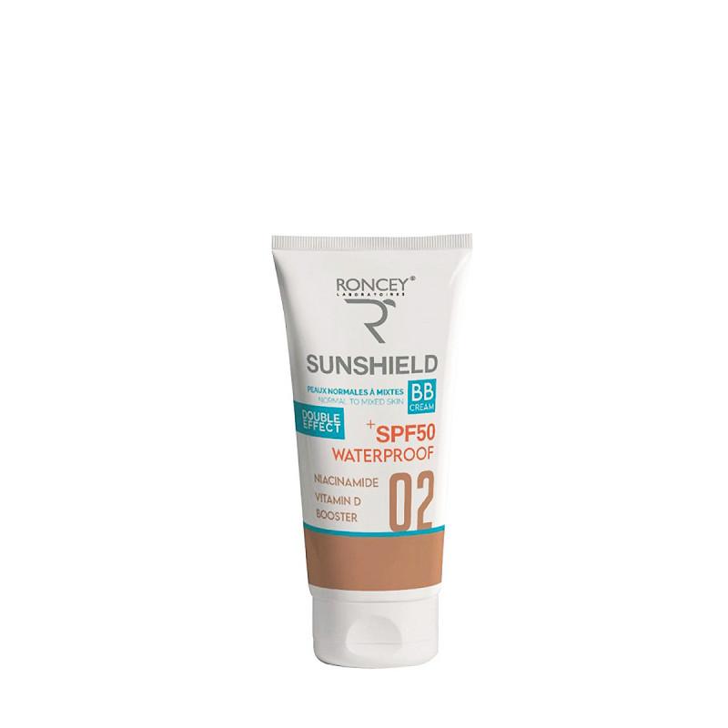 Roncey Sunshield Solaire SPF50+ Teinté Pour Peaux Normales À Mixtes 02