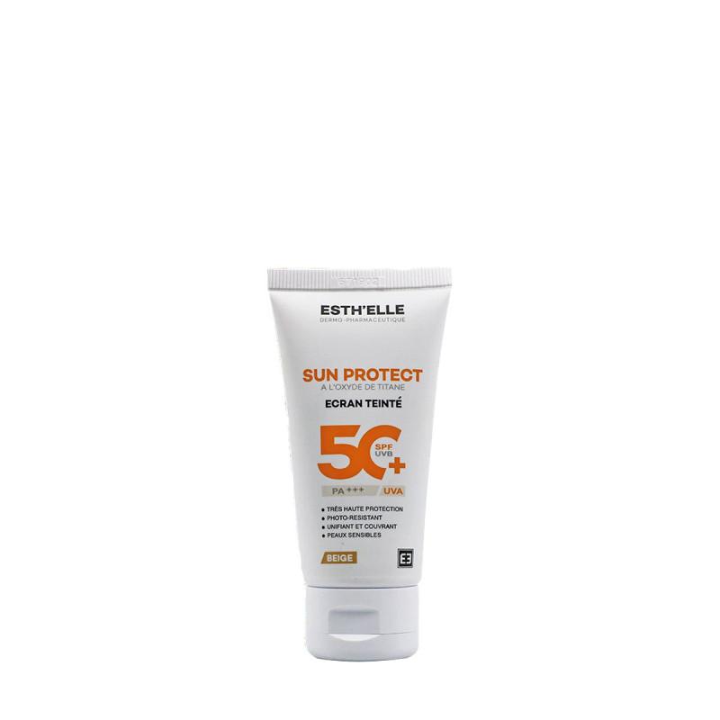 Esth'elle Sun Protect Ecran Teinté Spf50+ Beige 50gr