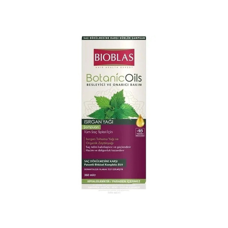 Biolabs Shampoing Volumateur Anti-Chute À Huile D'ortie