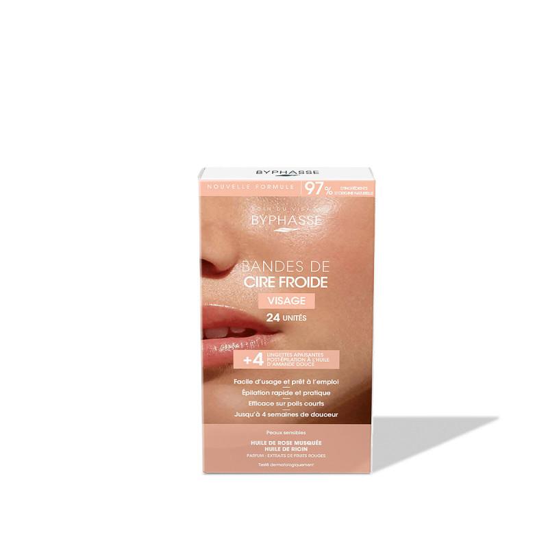 Byphasse Bandes De Cire Froide Visage 24U