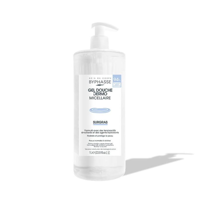 Byphasse Gel Douche Dermo Micellaire Surgras 1L