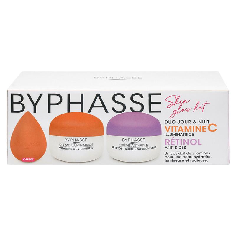 Skin Glow Vitamine C Rétinol + Beauty Blender