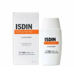 ISDIN FotoUltra 100 Active Unify Écran Solaire Invisible Spf50+