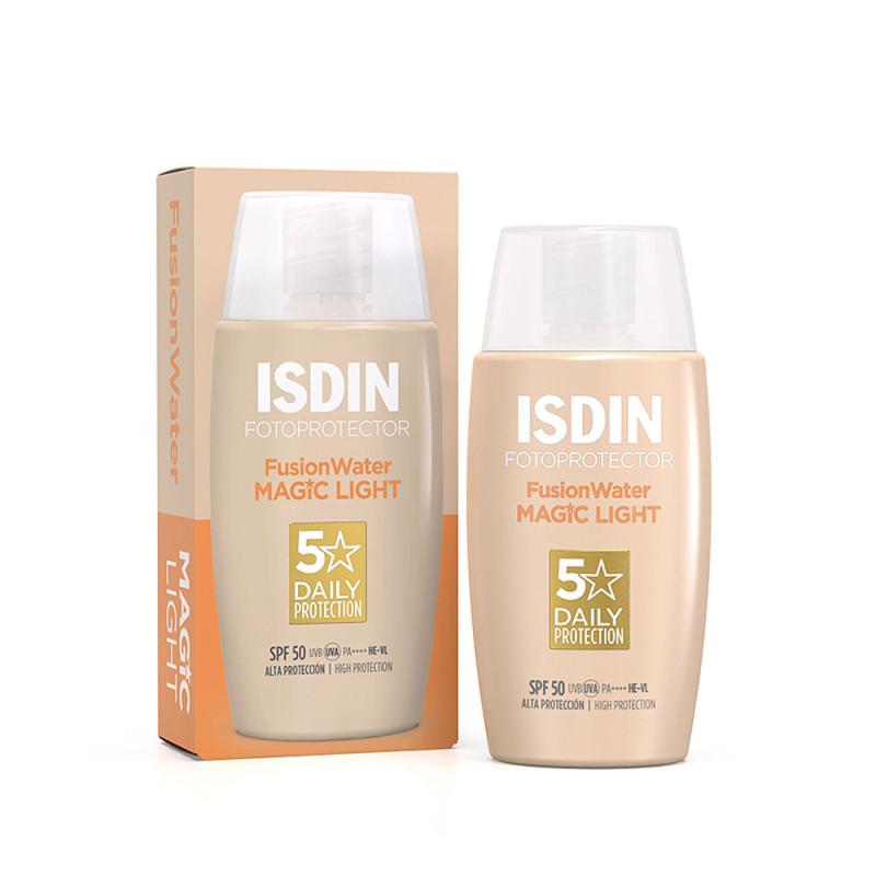 ISDIN Fotoprotector Fusion Water Color Ecran Solaire Teinté Spf 50+ Light