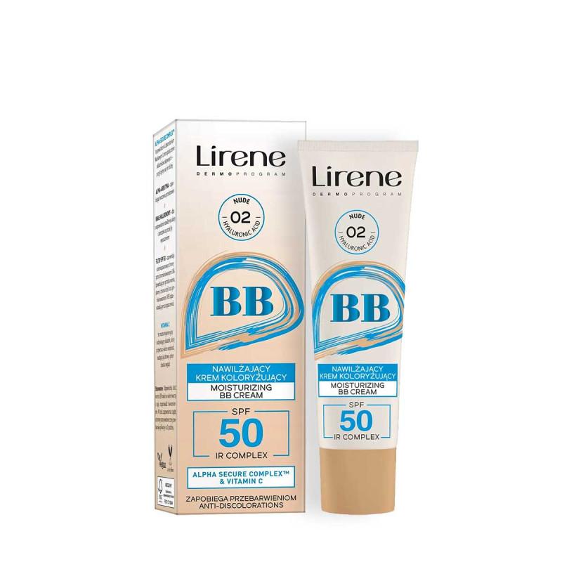 Lirene BB Teintée Hydratante SPF50 02 Nude