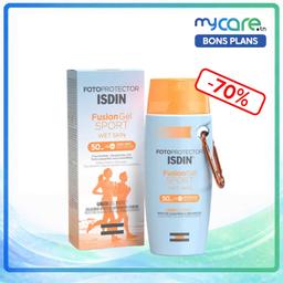 ISDIN Fusion Gel Sport Spf50+ Gel Protecteur Pour Les Sportifs