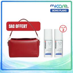 Ultrasun Lot De 2 Écran Solaire Anti-Âge & Anti-Pigmentation SPF50+ + Sac En Cuir