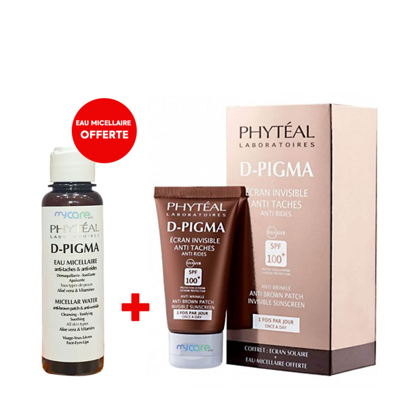 Phytéal D-Pigma Écran Invisible SPF100+ + Eau Micellaire 150ml