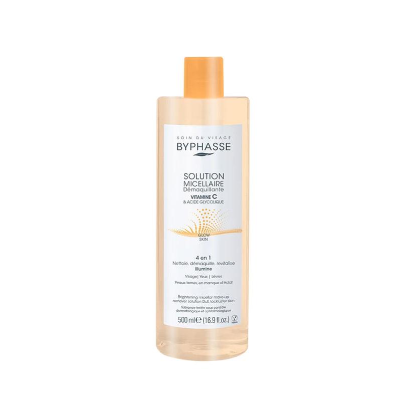 Byphasse Solution Micellaire Démaquillante 4 En 1 Vit C Glow Skin