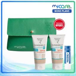Roncey Sunshield Lot De 2 Crèmes Solaire Teinté 01 Peaux Normales À Mixtes + Trousse