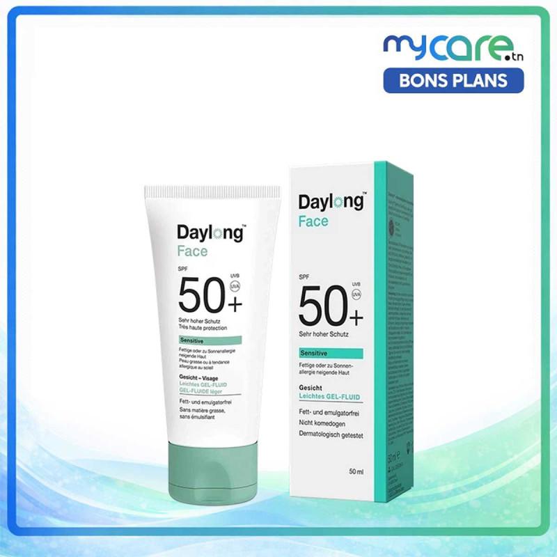 Daylong Face Sensitive Gel Fluide Léger Spf50+