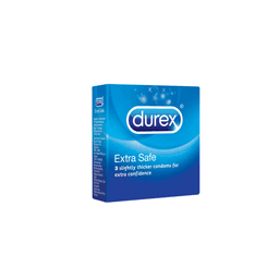 Durex Préservatifs Extra Safe 3 Pièces