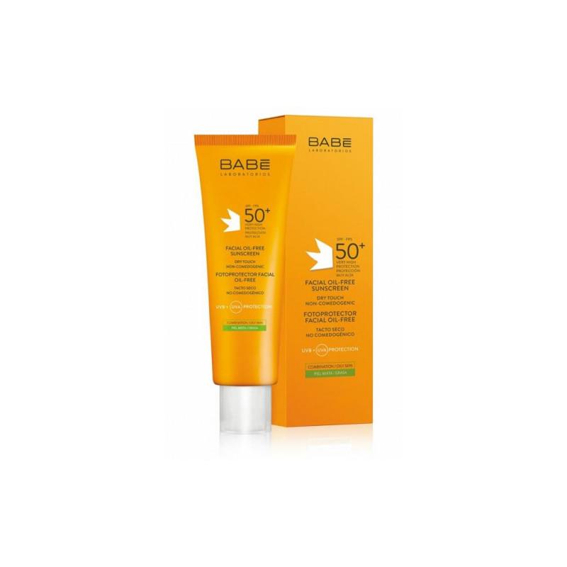 Babe Oil Free Solaire Spf50+ Peaux Mixtes À Grasses