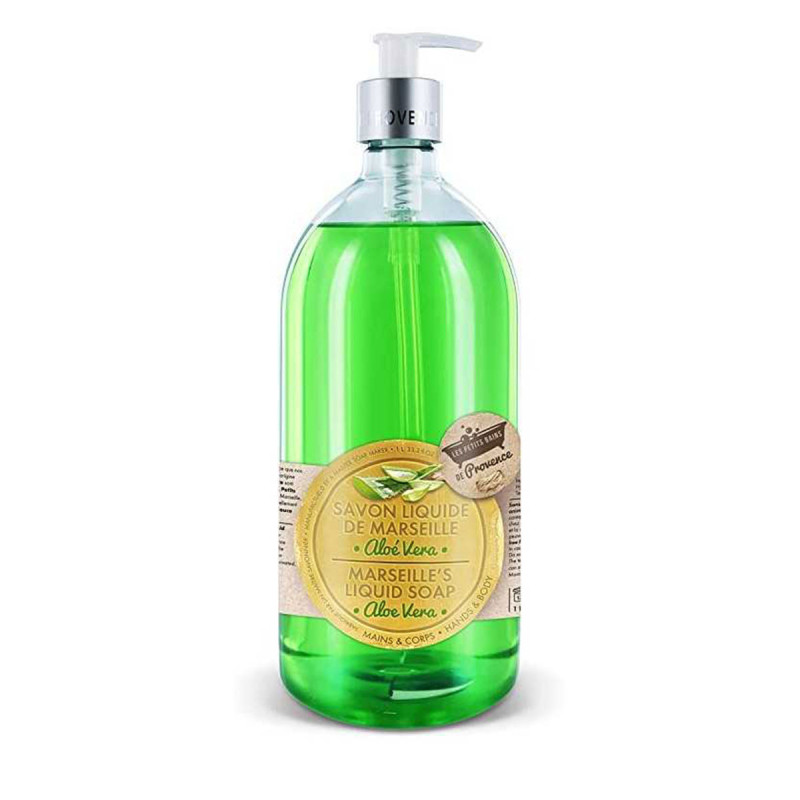 Savon Liquide Aloé Vera Les Petits Bains De Provence 1 Litre