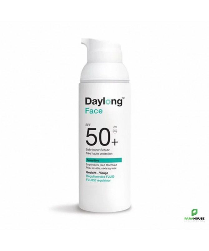 DAYLONG FACE SENSITIVE SPF50+ FLUIDE REGULATEUR
