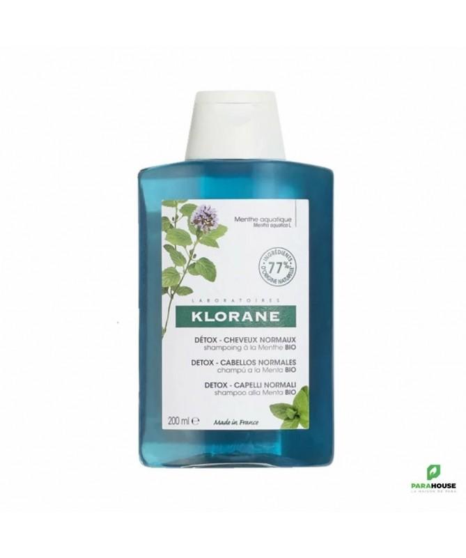 Klorane Shampoing à la Menthe Aquatique BIO