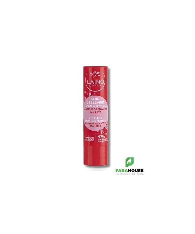 LAINO Soin des lèvres pailleté senteur Grenadine