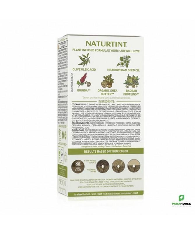 NATURTINT COLORATION PERMANENTE 8A BLOND CENDRE