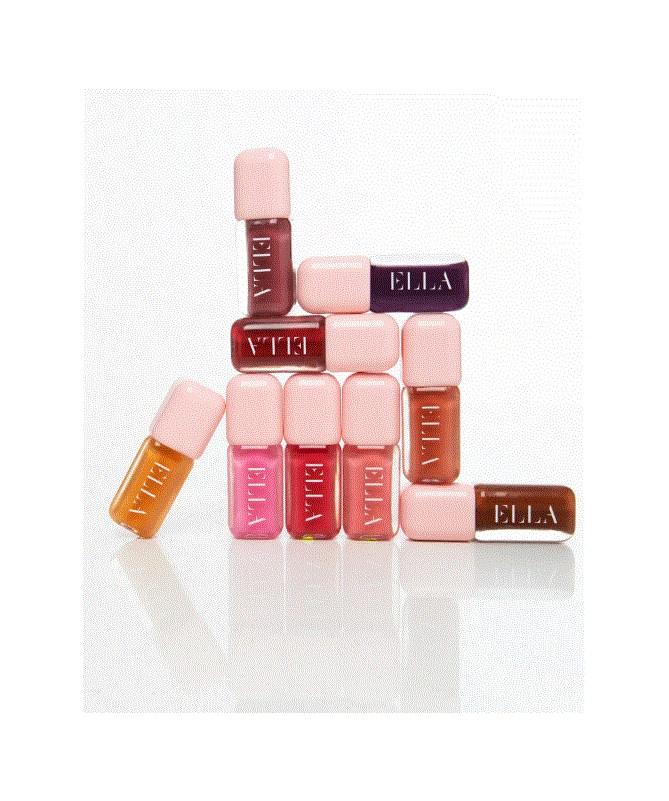 GLOSSY TINTED KISS Peachy Huile Gloss &
