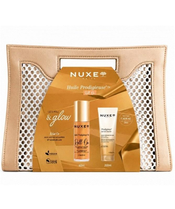 Nuxe ROLL&GLOW OR ECLAT + HUILE DE DOUHE