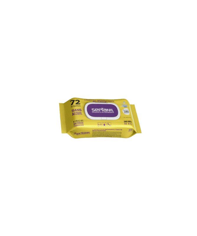 SEPTANIL LINGETTES DESINFECTANTES MULTI USAGE
