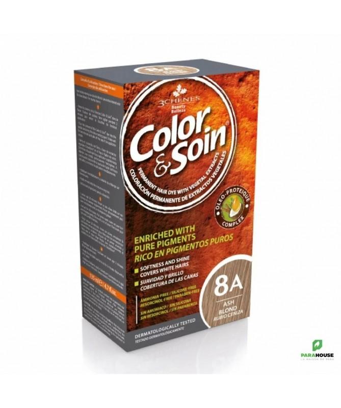 CHÊNES COLOR & SOIN COLORATION 8A BLOND CENDRE