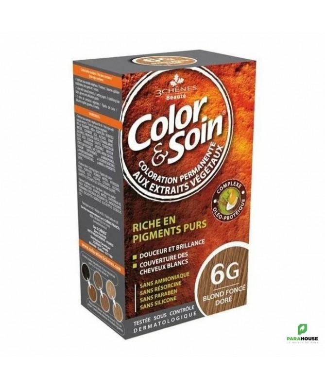 CHÊNES COLOR & SOIN COLORATION 6G BLOND FONCE