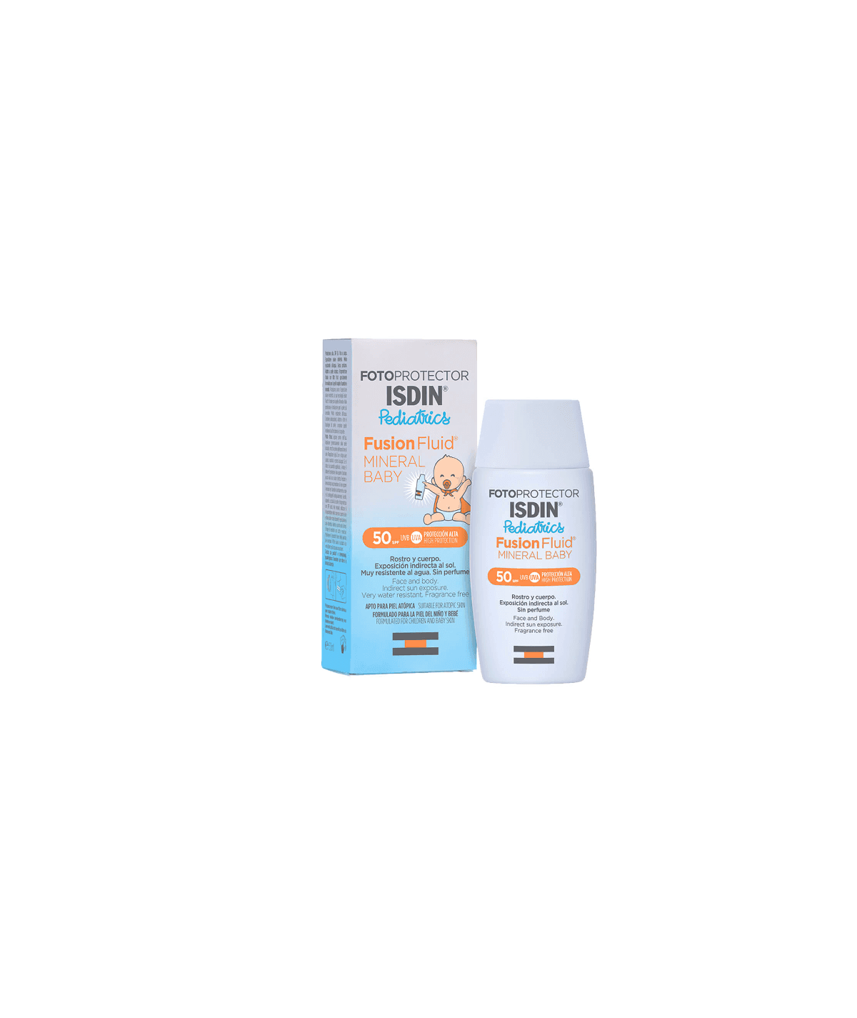 ISDIN Fotoprotector FLUID MINERAL BABY SPF50