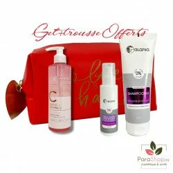 ALANIA TROUSSE VANITY Shampooing + sans rinçage + gel Nettoyant 150ML