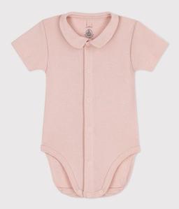 Body MANCHES COURTES À COL EN COTON BÉBÉ