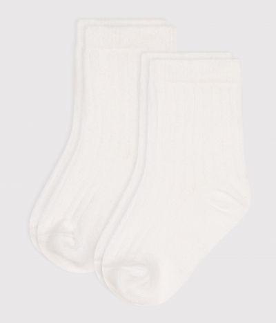 chaussettes BÉBÉ EN COTON UNIES