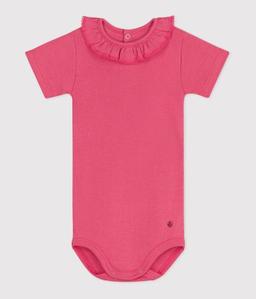 Body À MANCHES COURTES BÉBÉ EN COTON UNI
